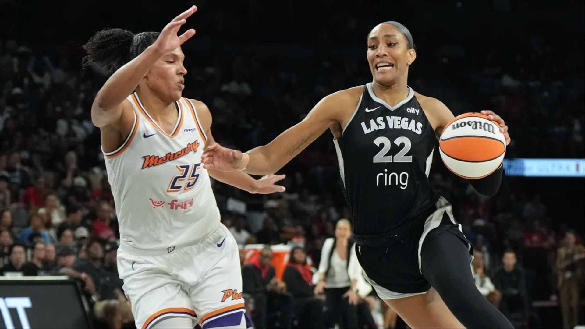 Phoenix Mercury vs Las Vegas Aces Prediction and Betting Tips for Game 2 of 2025 WNBA Finals. (Photo: IMAGN)