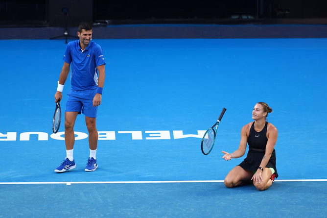 "I hope Novak Djokovic is gonna confirm that" - Aryna Sabalenka reveals her role in Serb's Shanghai Masters success after their 'fun' double date