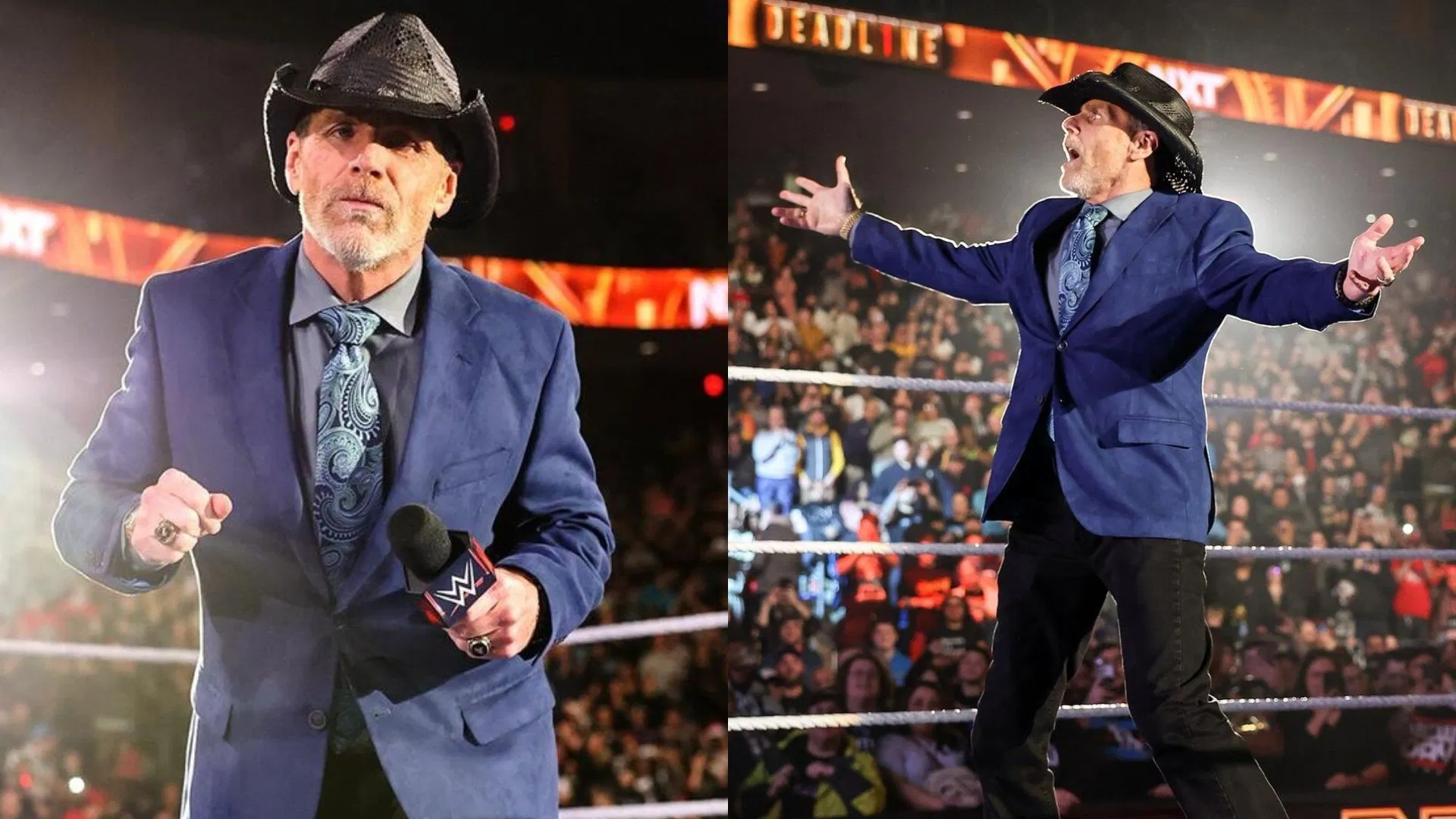 A major star had a heartfelt interaction with Michaels today on social media. [Image credits: WWE.com]