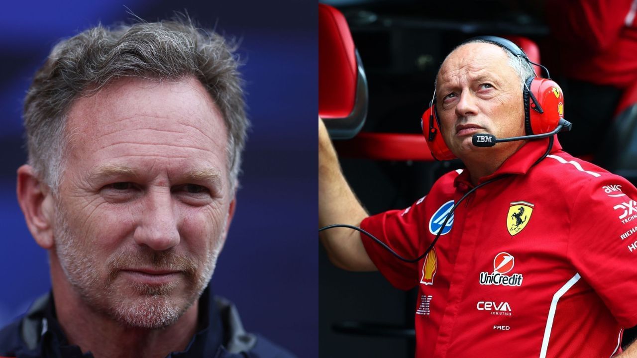 Ferrari now reportedly backing Fred Vasseur long-term as Christian Horner trail goes cold [Images via Getty]