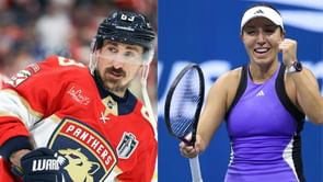 Jessica Pegula reacts as her billionaire parents-owned Buffalo Sabres claim thrilling win after rival Brad Marchand's controversial act