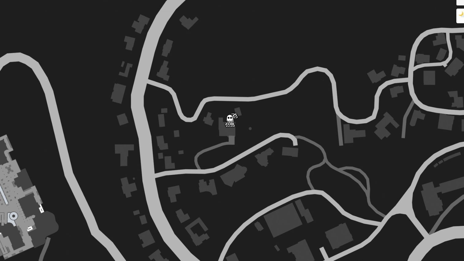 Fifth ghost&#039;s location (Image via GTAweb.eu)
