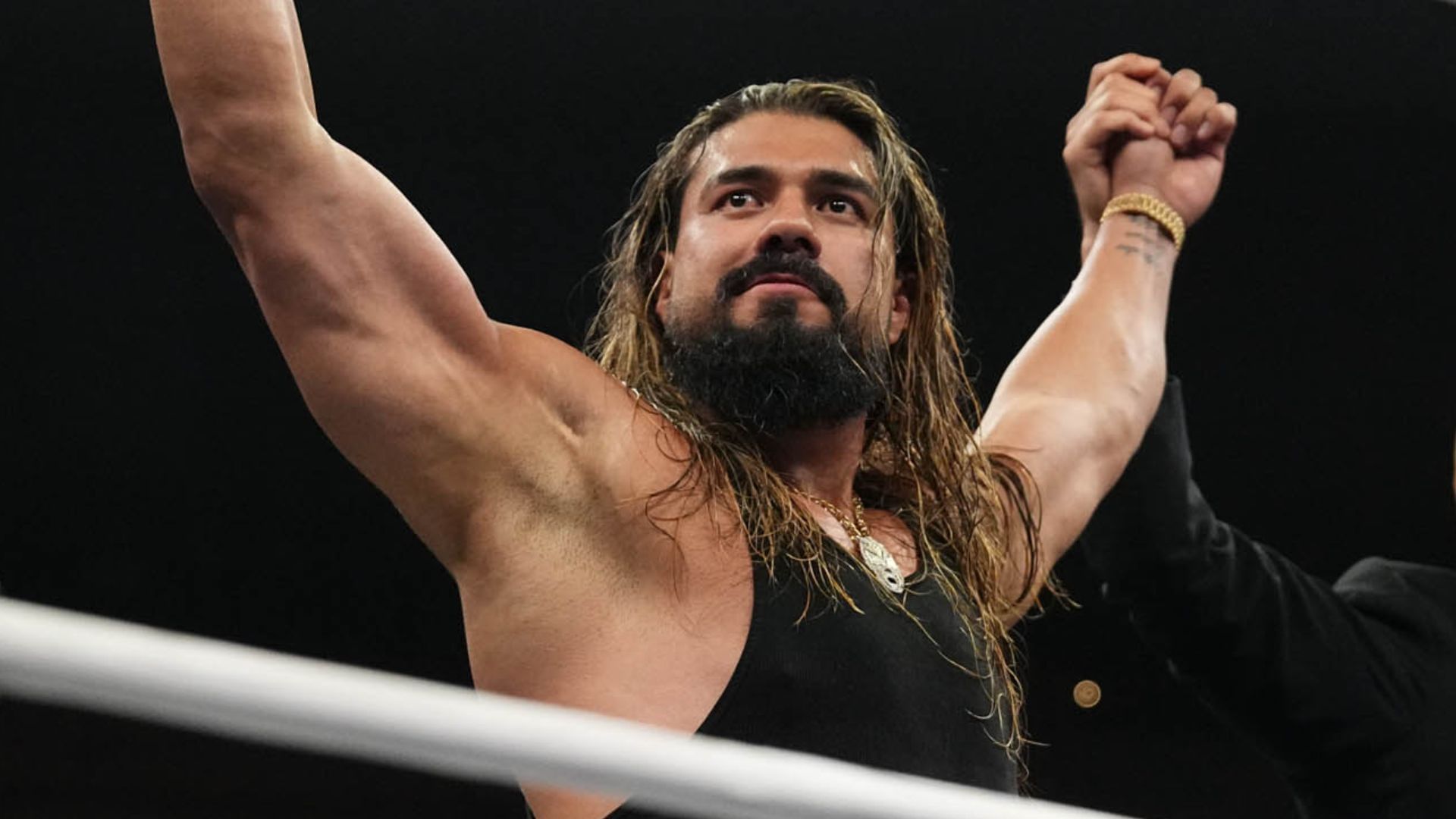 Andrade is currently in a complicated situation regarding his contract status [photo: allelitewrestling.com]