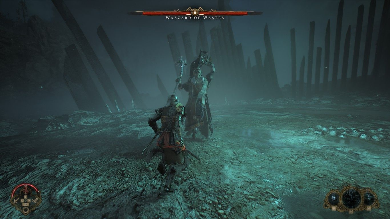 This miniboss can kite you quite hard if you&#039;re fully melee (Image via Digital Extremes)