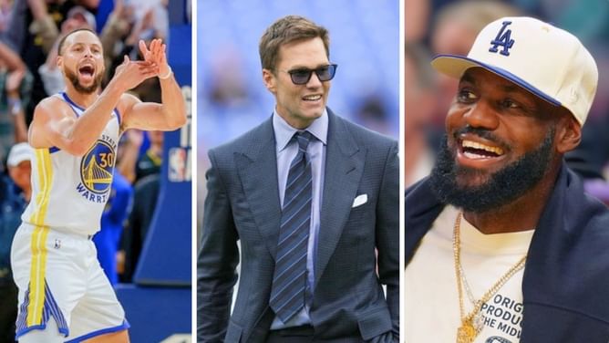 Steph Curry Draws Bold Tom Brady Comprison Over LeBron James and Other NBA Legends