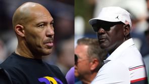 "LaVar Ball would cook Michael Jaundice" - NBA fans in splits as LaMelo Ball's dad jokingly claims to outplay Michael Jordan with one leg
