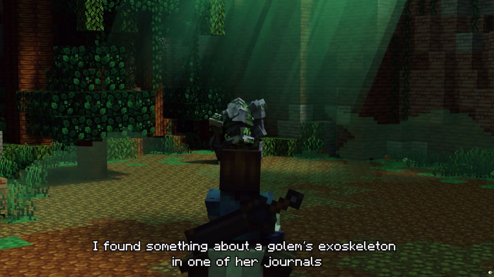 A Minecraft player is working on an animated series based in the blocky world (Image via Reddit/johnuary16/Mojang Studios)