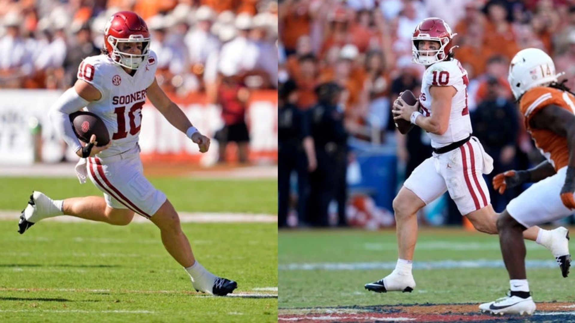 Oklahoma Sooners QB John Mateer 