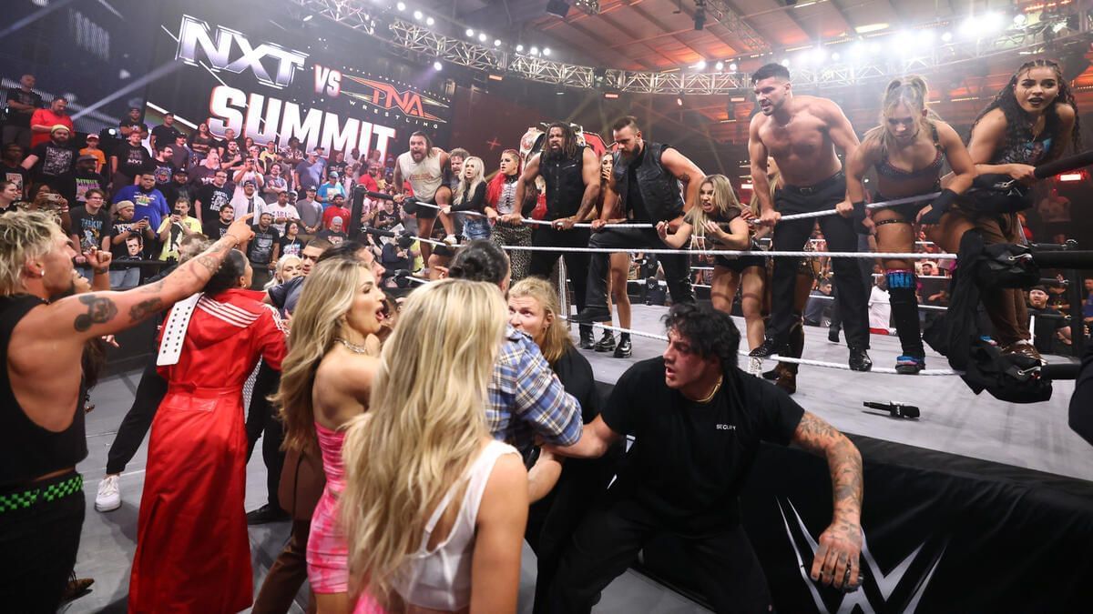 Days before a championship match, two of TNA