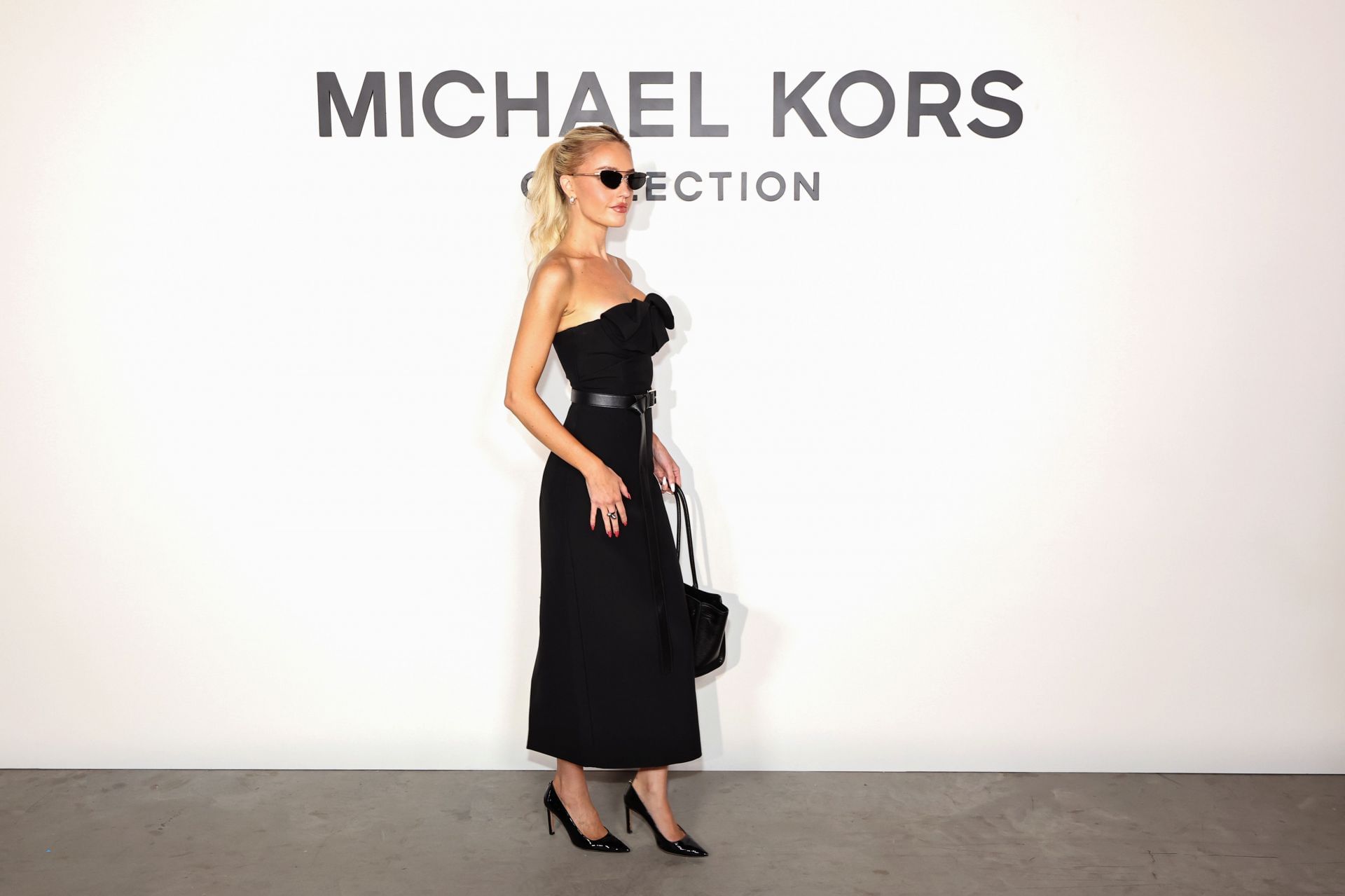 Riddle at the Michael Kors Collection Jar/Leto 2026 Runway Show – Front Row – Source: Getty