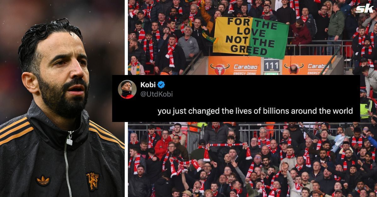 Manchester United fans in awe of Senne Lammens after his display in win against Sunderland (Image credits: Getty, X/@UtdKobi)