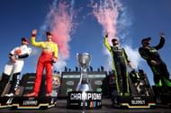 (LR) 4 tay đua của Giải vô địch NASCAR Cup Series 2023: William Byron, Joey Logano, Ryan Blaney và Tyler Reddick. nguồn: Getty