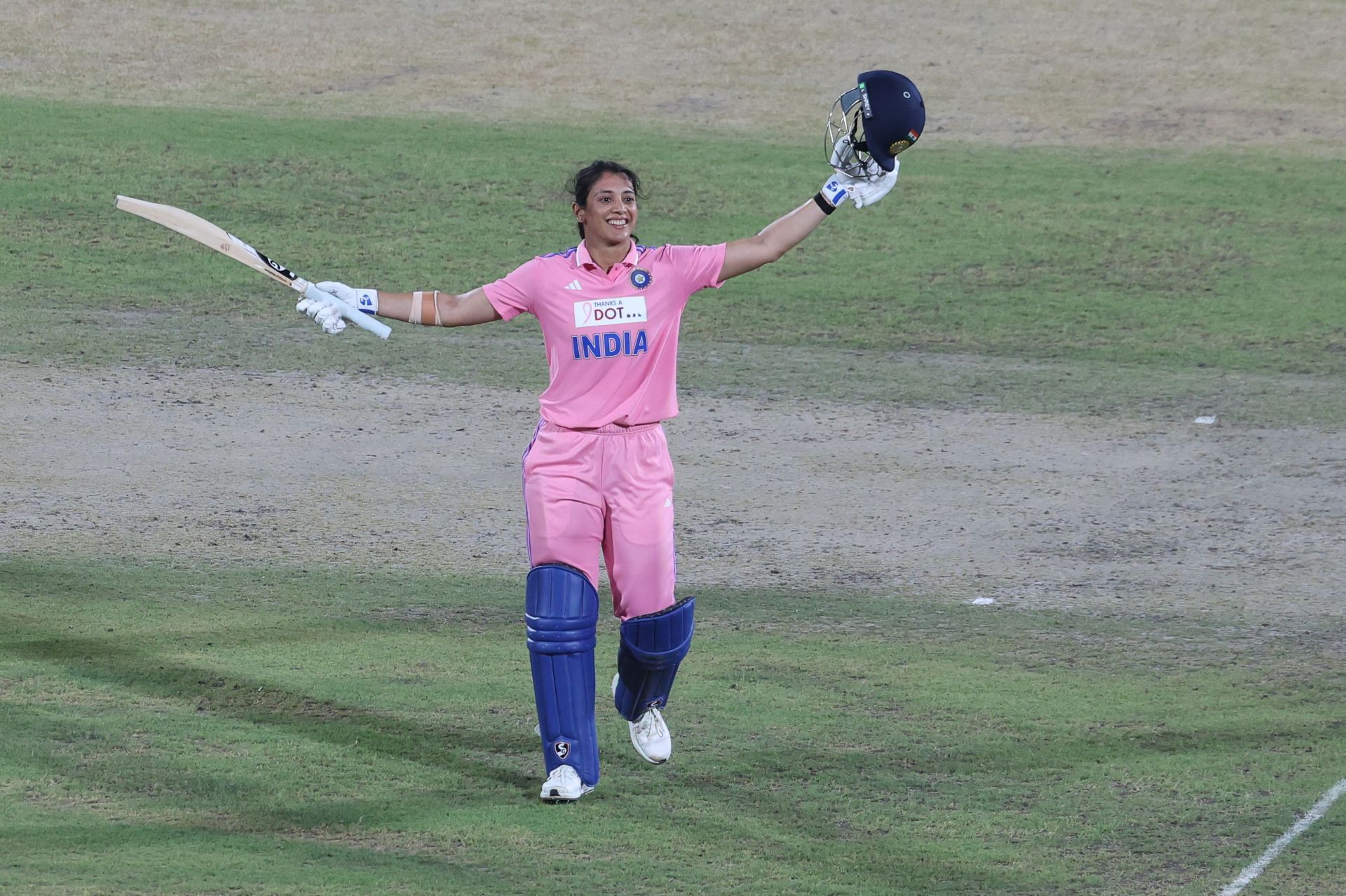 Smriti Mandhana scored a century off 50 balls in the final ODI against Australia before the Women&#039;s World Cup 2025. [P/C: Getty]