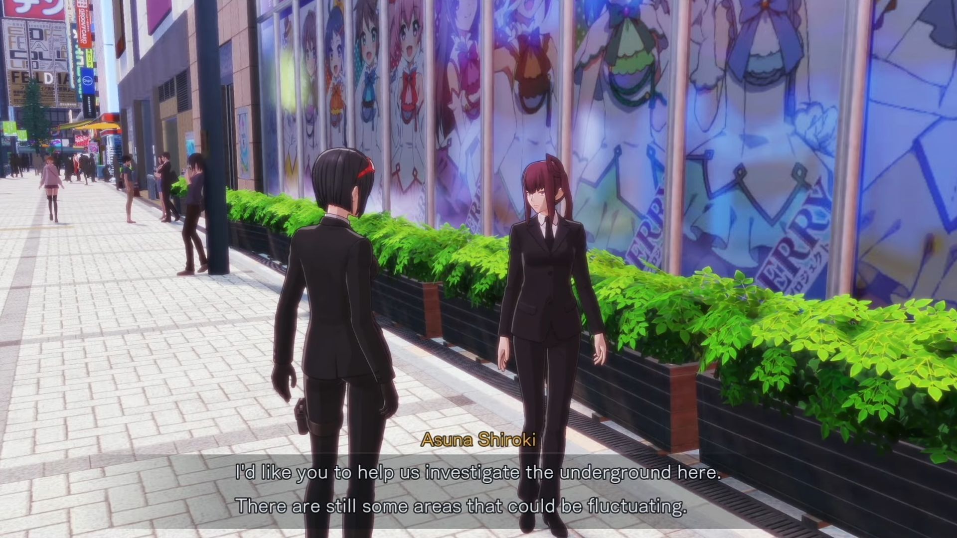 Investigate the underground area (Image via Bandai Namco)
