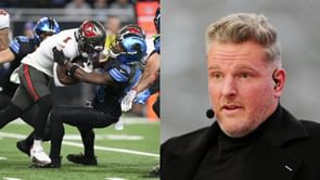 "NFL looking out for Detroit": Pat McAfee reacts as controversy erupts over awful officiating during Lions-Buccaneers MNF