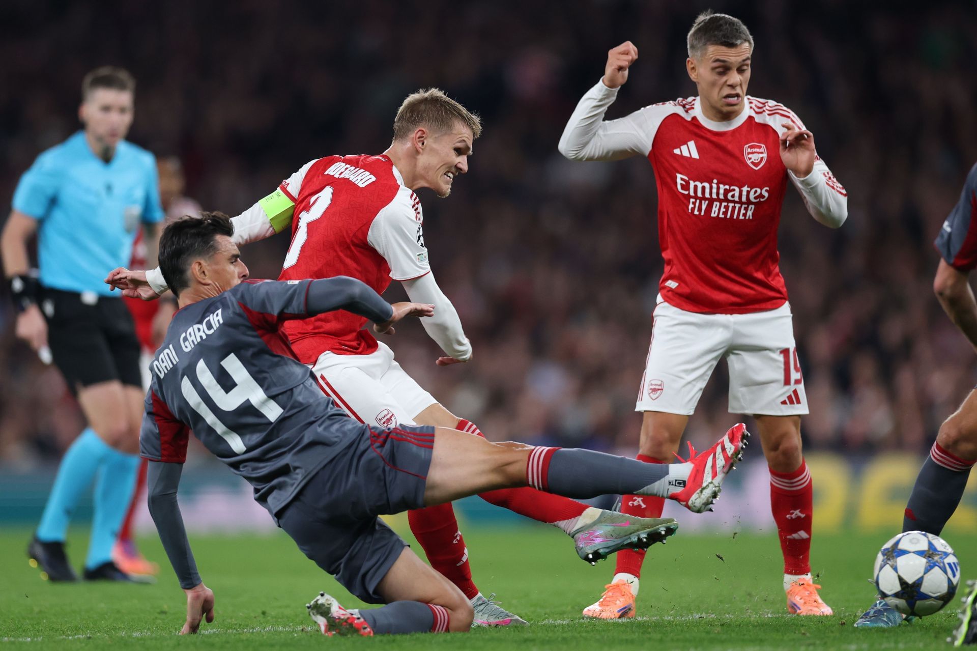 Arsenal FC v Olympiacos FC - UEFA Champions League 2025/26 League Phase MD2 - Source: Getty