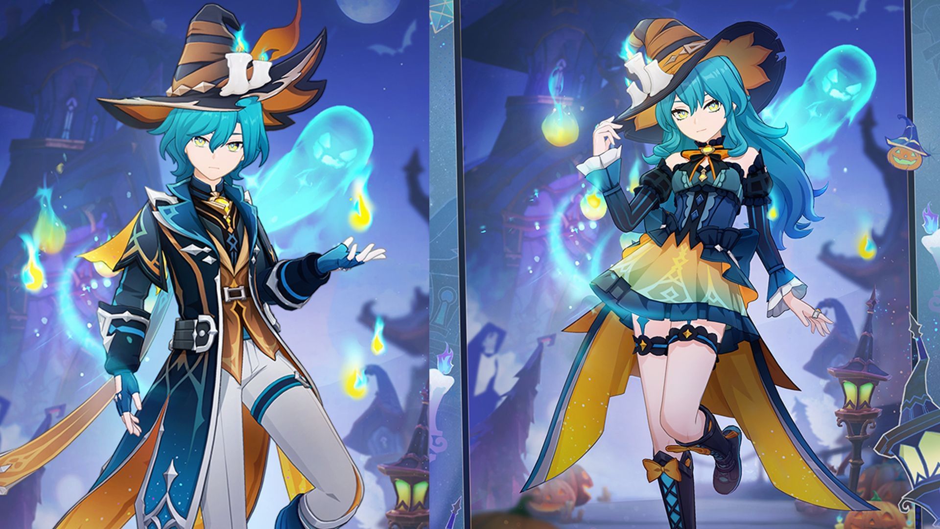 5-star Legendary Set Candlelit Revelry: Pumpkin Candy (Image via HoYoverse)