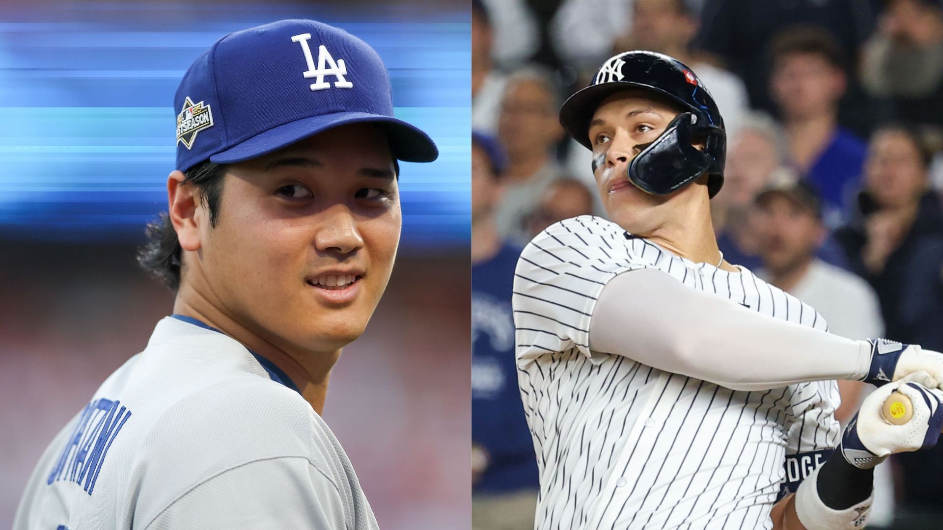 Shohei Ohtani (L), Aaron Judge (R) [Images via Imagn]