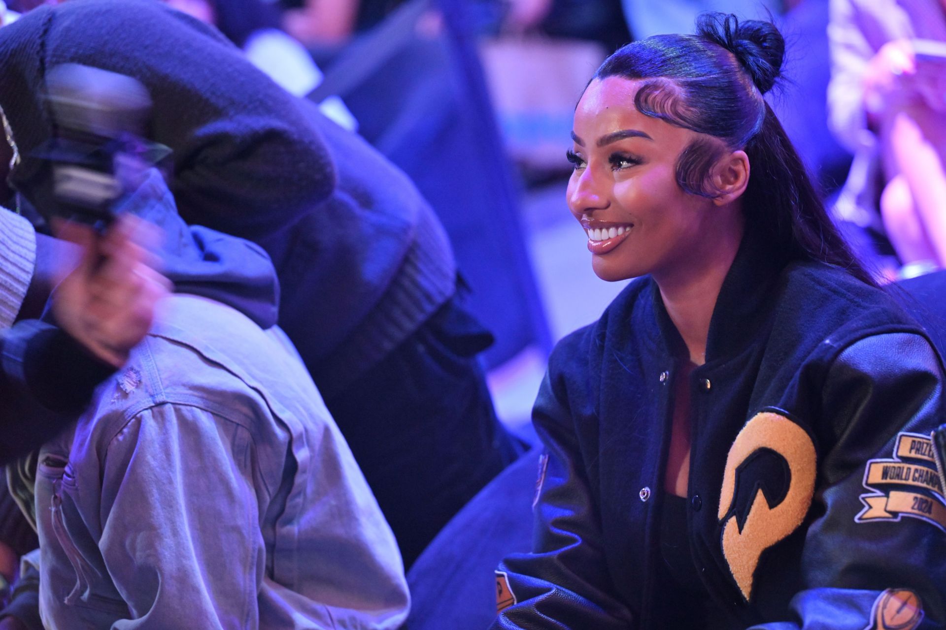 Rubi Rose and guest attend 2024 PrizePicks World Championship at Pullman Yards on November 17, 2024 in Atlanta, Georgia. (Image via Getty)