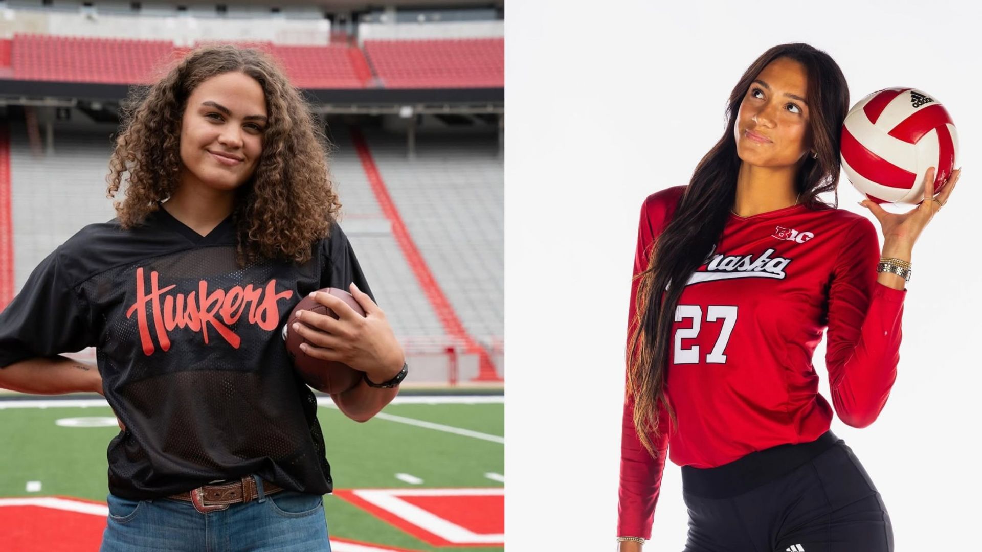 Harper Murray weighed in on trash talkers during Nebraska Volleyball team practice [Image Source : Instagram]