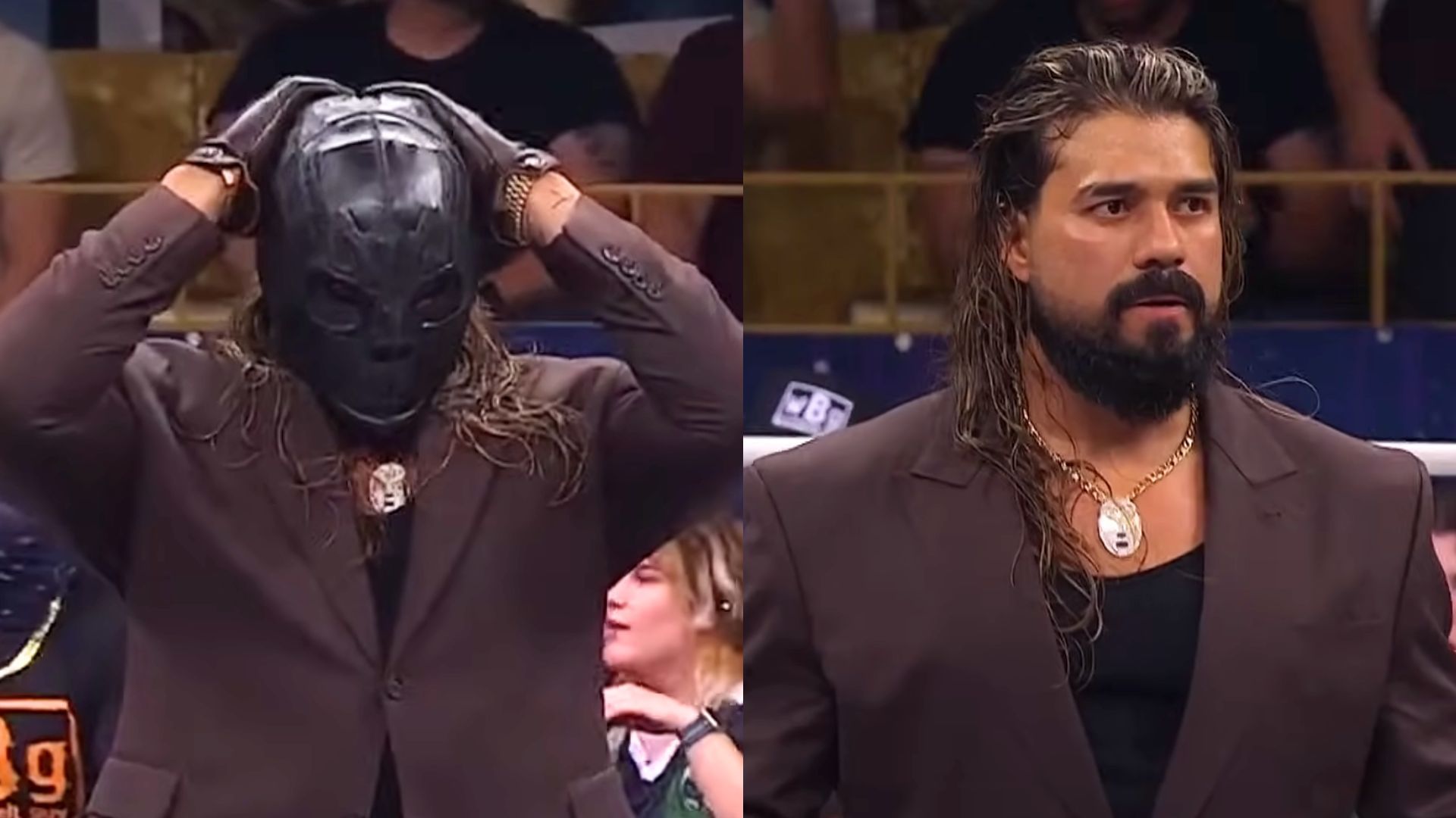 Andrade is a former NXT Champion. (Images via AEW YouTube) 