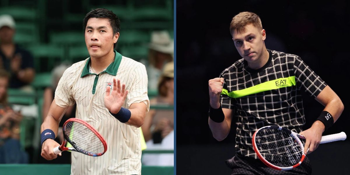 Brandon Nakashima vs Hamad Medjedovic is one of the first-round matches at the Almaty Open 2025. (Photos: Getty)