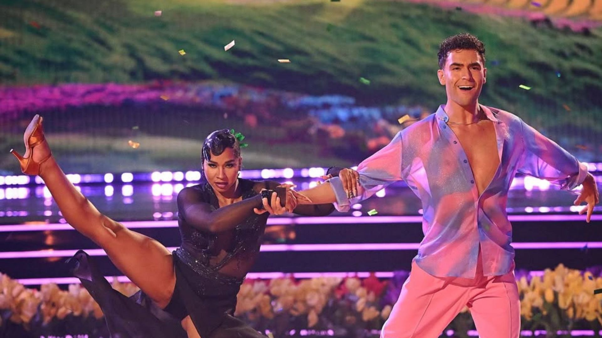 Jordan Chiles in action at Dancing with the Stars [Image Source: Dancing with the Stars&#039; Instagram]