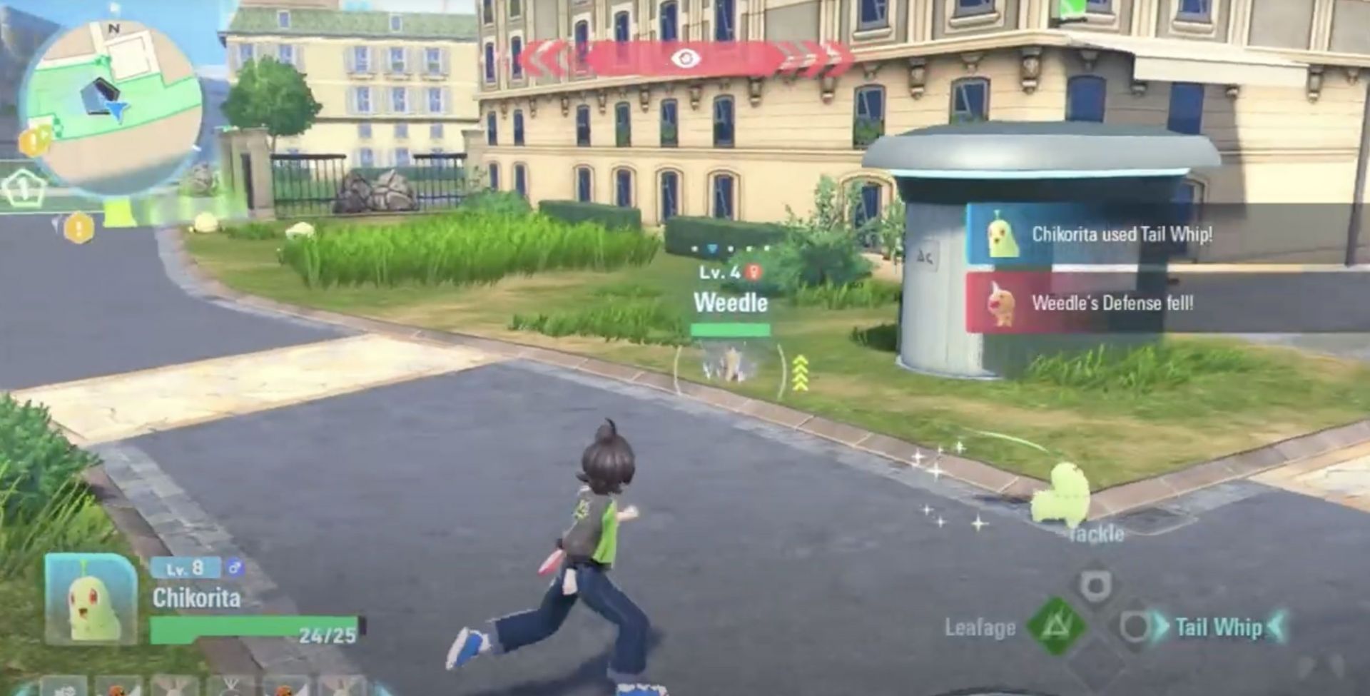 Weedle in Pokemon Legends Z-A (Image via The Pokemon Company)