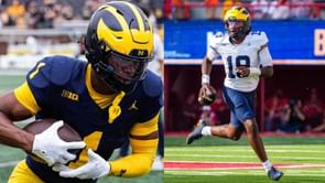 Michigan WR Donaven McCulley's insane catch turns heads as Bryce Underwood & team dominate against Wisconsin