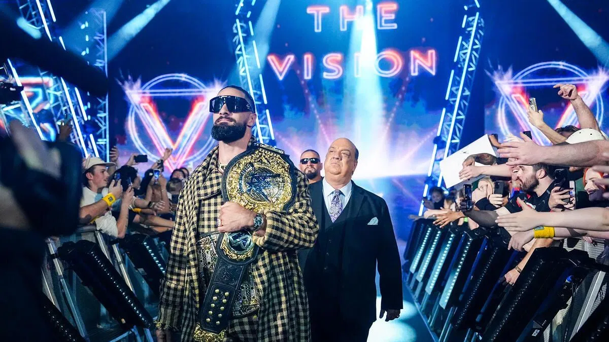 Seth Rollins is out of The Vision (Image Credits: WWE.com)