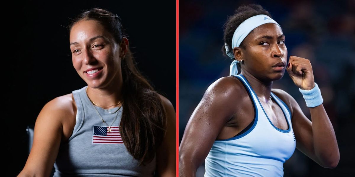 Jessica Pegula (left), Coco Gauff (right), Sources: Getty