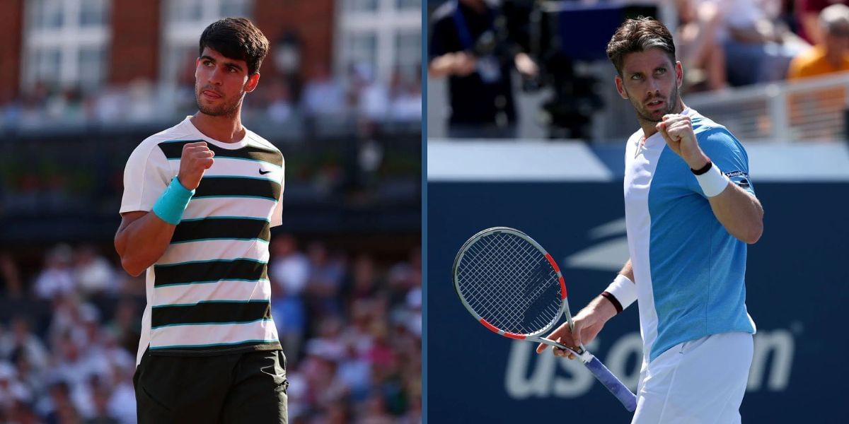 Carlos Alcaraz vs Cameron Norrie is one of the second-round matches at the Paris Masters 2025. (Photos: Getty)