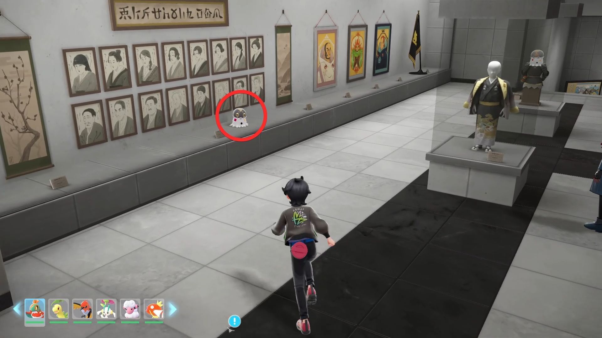 Ninth Spewpa in the Museum (Image via The Pokemon Company)