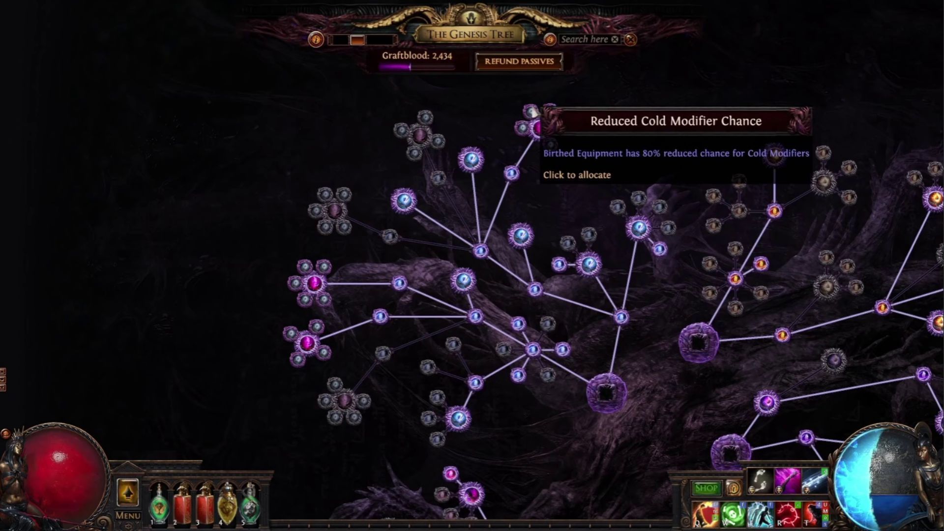 Genesis Tree offers a new way to craft items in Path of Exile (Image via GGG)