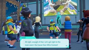 All Canari Quiz Whiz Contest answers in Pokemon Legends Z-A