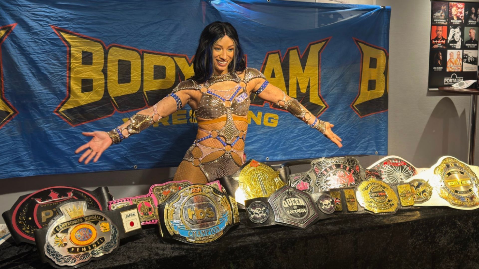 &quot;Ten Belts&quot; Mercedes Mone [Image Credits: Mone