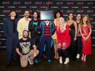 Hazbin Hotel voice cast and production at the NYCC (Image via Getty)