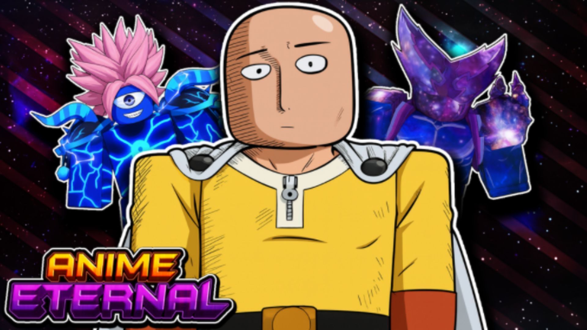 Anime Eternal features a click-to-damage game mechanism (Image via Roblox)