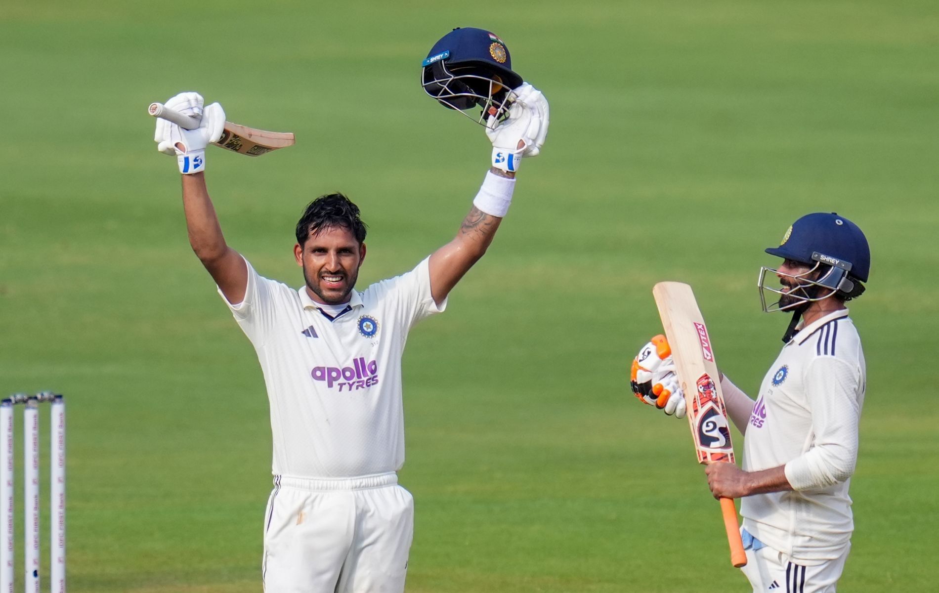 Dhruv Jurel century against West Indies