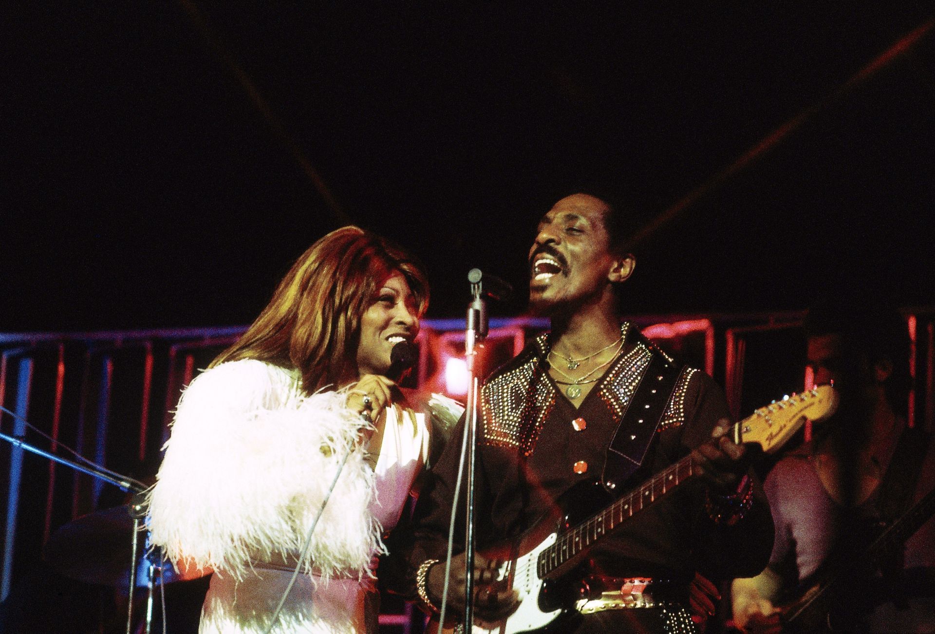 Tina and Ike Turner (Image via Gai Terrell/Redferns)
