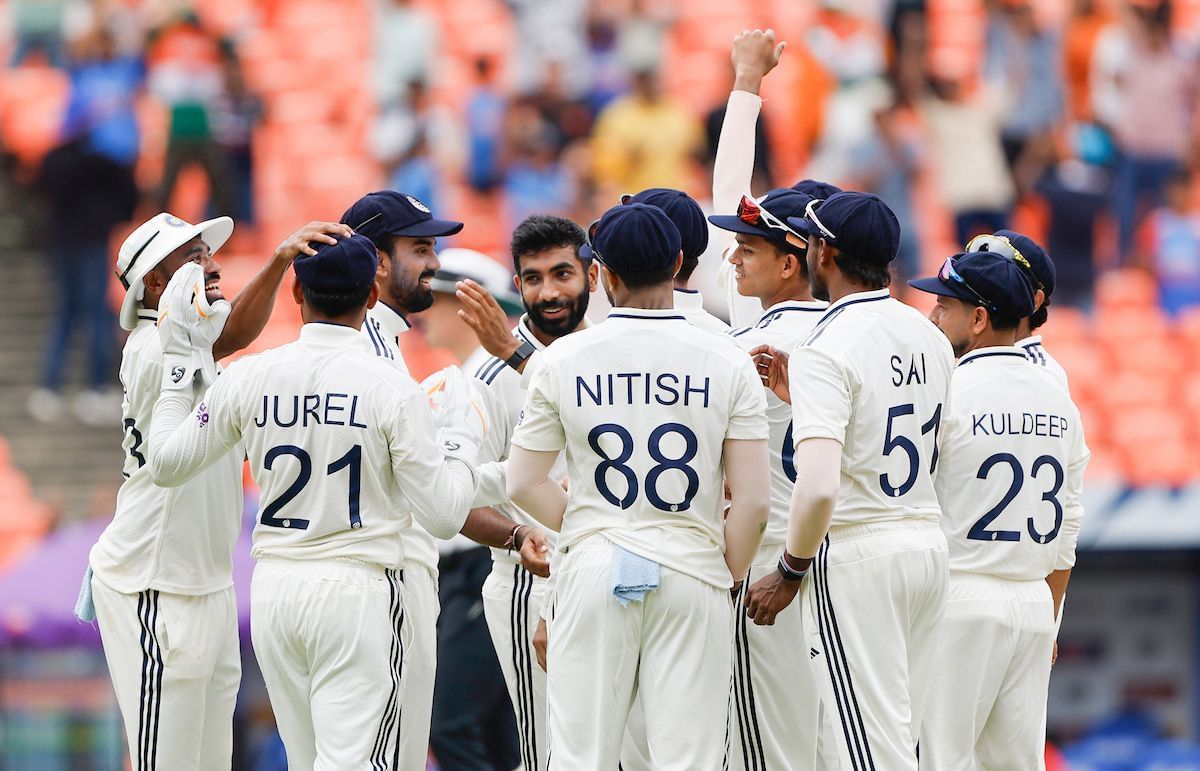 Team India finished day 1 against the West Indies on a high. (Credits: BCCI X)