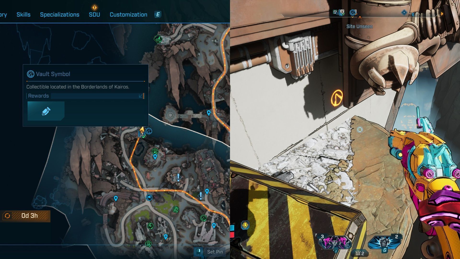 Look on the right side of the Silo (Image via 2K)