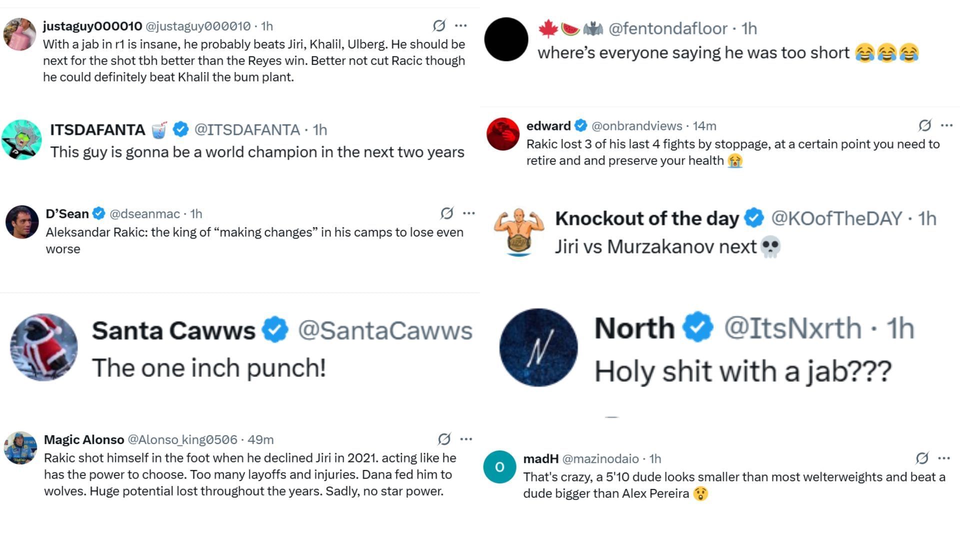 Fan reactions. [Screenshots courtesy: @ChampRDS on X]