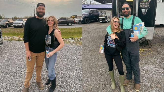 PICTURES: Lance Lynn rocks cowboy style while sharing warm moments with wife Dymin on friends’ getaway