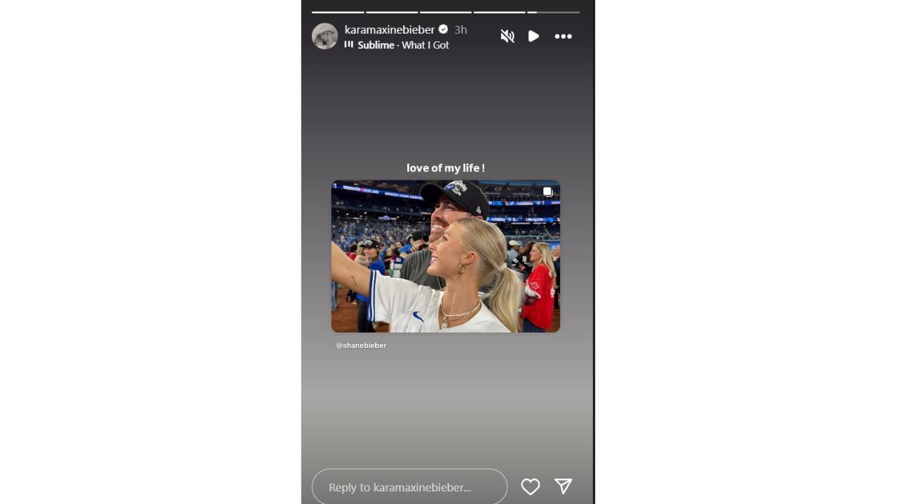 Kara&#039;s Instagram story