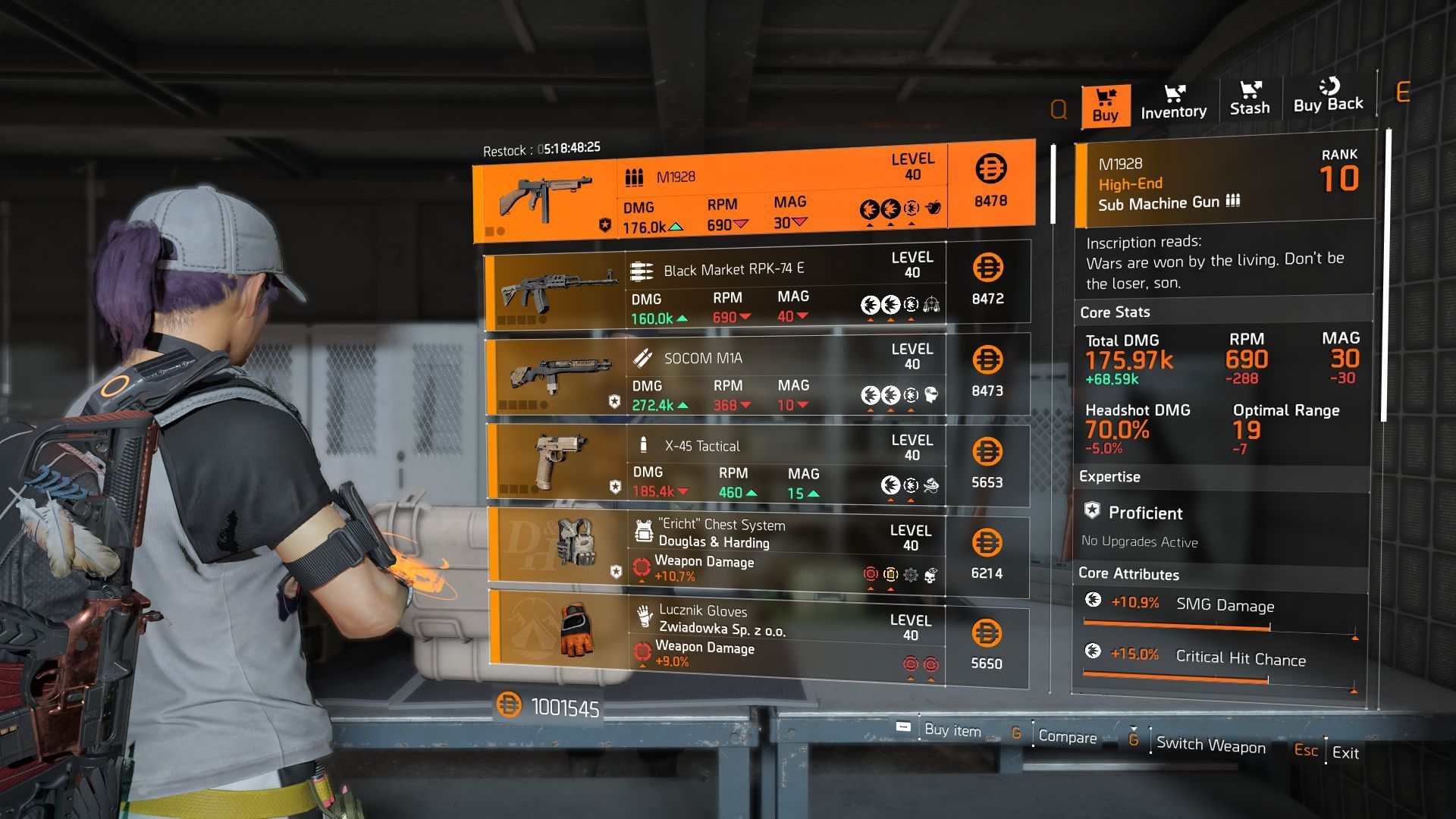 The Division 2 vendor in Brooklyn (Image via SK Gaming || Ubisoft)