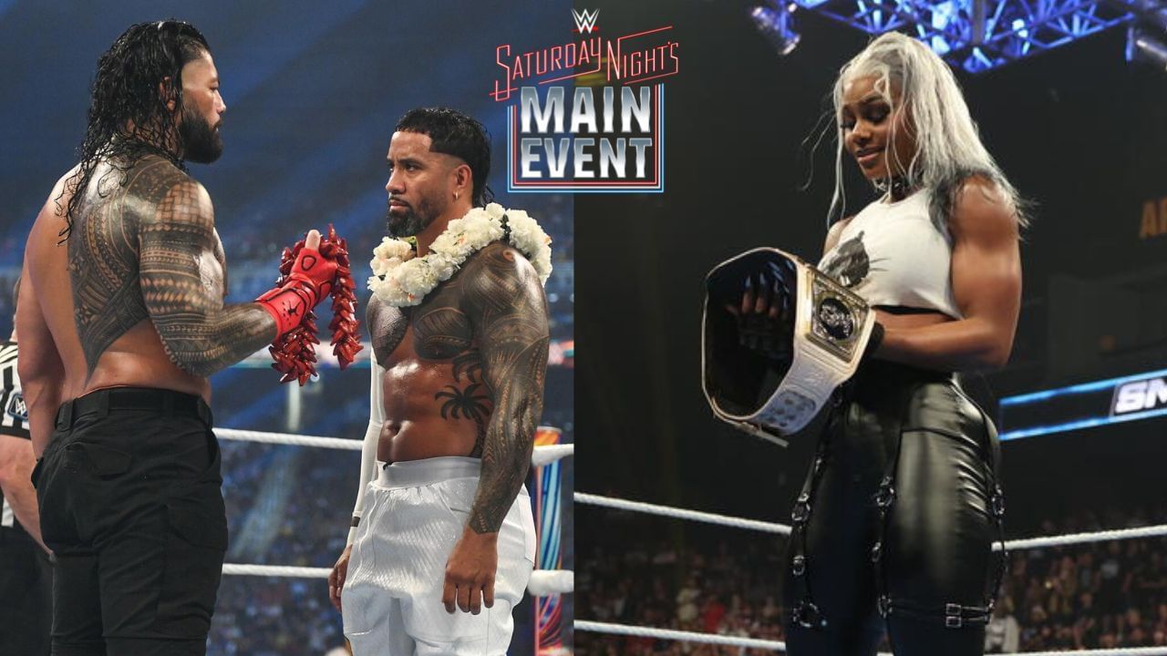 Jey Uso, Roman Reigns and Jade Cargill in frame! (Credits: WWE.Com)