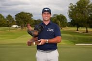 Steven Fisk poses after winning the Sanderson Farms Championship 2025 (Image Source: Getty)