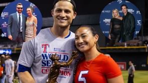 Cal Raleigh's girlfriend Hannah, Shane Bieber's wife Kara, and more MLB spouses gush over Corey Seager's newborn