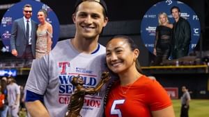 Cal Raleigh's girlfriend Hannah, Shane Bieber's wife Kara, and more MLB spouses gush over Corey Seager's newborn